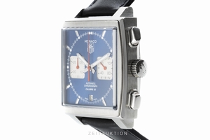 Tag Heuer Monaco chronograph steel automatic Kal. 12 Ref. CAW2111-0