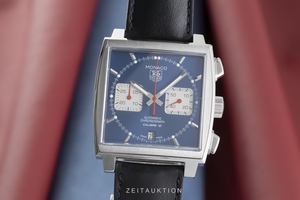 Tag Heuer Monaco chronograph steel automatic Kal. 12 Ref. CAW2111-0