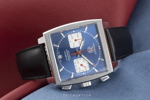 Tag Heuer Monaco chronograph steel automatic Kal. 12 Ref. CAW2111-0