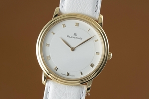 Blancpain Villeret 18 ct gold automatic Kal. 71 Piguet Ref. 0071-3342-55