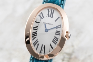 Cartier Baignoire 18 ct red gold quartz Kal. 057 Ref. 3064