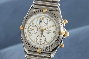 Breitling Chronomat chronograph steel / gold automatic Kal. B13 Ref. B13047, 81.950