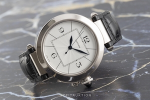 Cartier Pasha 18 ct white gold automatic Kal. 8000MC Ref. 2727