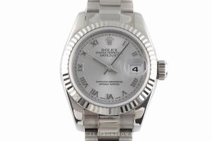 Rolex Lady Datejust 18 ct white gold automatic Kal. 2235 Ref. 179179