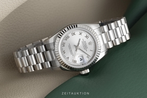 Rolex Lady Datejust 18 ct white gold automatic Kal. 2235 Ref. 179179