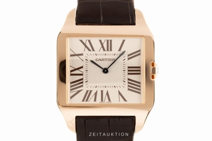 Cartier Santos Dumont 18 ct red gold manual winding Kal. 430MC Ref. W2006951, 2650