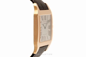 Cartier Santos Dumont 18 ct red gold manual winding Kal. 430MC Ref. W2006951, 2650