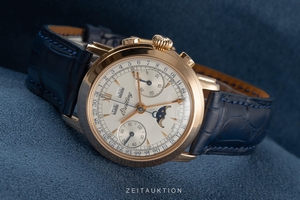 Breitling Montbrillant chronograph 18 ct red gold manual winding Ref. 1940