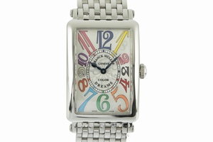 Franck Muller Color Dreams steel quartz Ref. 952 QZ