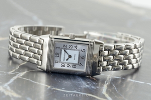 Jaeger-LeCoultre Reverso steel quartz Kal. H1137