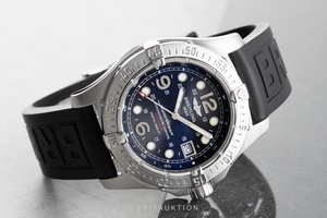 Breitling Superocean steel automatic Kal. B17 Ref. A17390