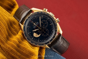 Omega Speedmaster chronograph 18 ct gold manual winding Kal. 1861 Ref. 311.63.42.30.03.001