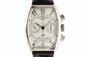 Franck Muller Casablanca chronograph platinium manual winding Ref. 5850CC