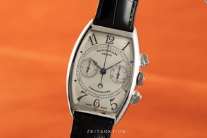 Franck Muller Casablanca chronograph platinium manual winding Ref. 5850CC