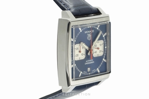 Tag Heuer Monaco chronograph steel automatic Kal. 17 Ref. CW2113-0