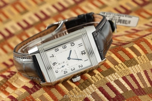 Jaeger-LeCoultre Reverso steel manual winding Kal. 874 Ref. Q3018420, 240.8.14