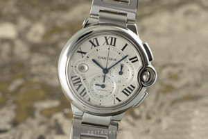 Cartier Ballon Bleu de Cartier chronograph steel automatic Kal. 8101 Ref. 3109, W6920076