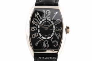 Franck Muller Curvex 18 ct white gold automatic Kal. 2800 Ref. 7851 SC