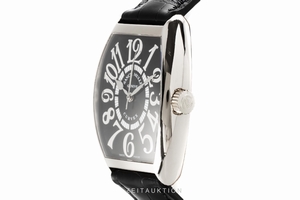 Franck Muller Curvex 18 ct white gold automatic Kal. 2800 Ref. 7851 SC