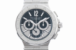 Bvlgari Diagono chronograph steel automatic Kal. 303 Ref. DG42SCH