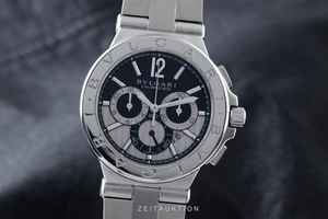 Bvlgari Diagono chronograph steel automatic Kal. 303 Ref. DG42SCH