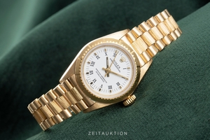 Rolex Oyster Perpetual 18 ct gold automatic Kal. 2130 Ref. 67198