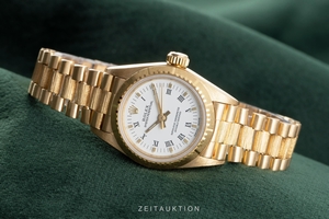 Rolex Oyster Perpetual 18 ct gold automatic Kal. 2130 Ref. 67198