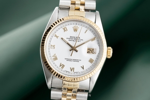 Rolex Datejust steel / gold automatic Kal. 3035 Ref. 16013