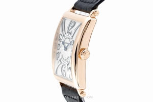 Franck Muller Long Island 18 ct red gold quartz Kal. 956.037 Ref. 952QZ