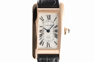 Cartier Tank Americaine 18 ct red gold quartz Kal. 157 Ref. 2503