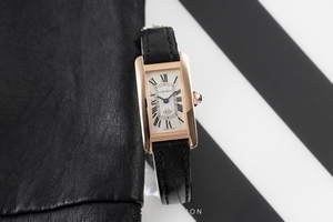 Cartier Tank Americaine 18 ct red gold quartz Kal. 157 Ref. 2503