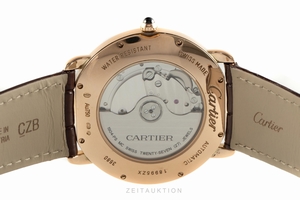 Cartier Ronde Louis 18 ct red gold automatic Kal. 1904-PSMC Ref. W6801005