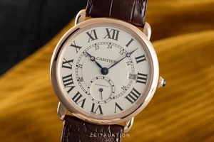 Cartier Ronde Louis 18 ct red gold automatic Kal. 1904-PSMC Ref. W6801005