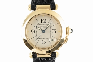 Cartier Pasha 18 ct gold automatic Kal. 20 Ref. 1990