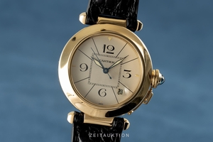 Cartier Pasha 18 ct gold automatic Kal. 20 Ref. 1990