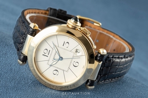 Cartier Pasha 18 ct gold automatic Kal. 20 Ref. 1990