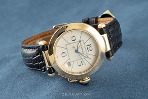 Cartier Pasha 18 ct gold automatic Kal. 20 Ref. 1990