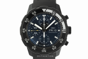IWC Aquatimer chronograph Steel / rubber automatic Kal. C.79320 Ref. 3767