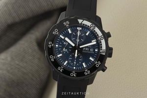 IWC Aquatimer chronograph Steel / rubber automatic Kal. C.79320 Ref. 3767