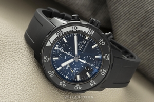 IWC Aquatimer chronograph Steel / rubber automatic Kal. C.79320 Ref. 3767