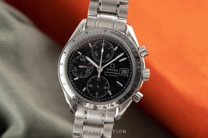 Omega Speedmaster Date chronograph steel automatic Kal. 1152 Ref. 3513.50.00, 175.0083