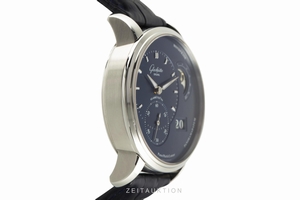 Glashutte Original PanoMaticLunar steel automatic Kal. GO90 Ref. 1-90-02-46-32-35