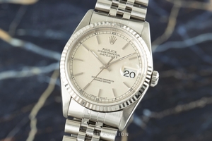 Rolex Datejust steel / white gold automatic Kal. 3135 Ref. 16234