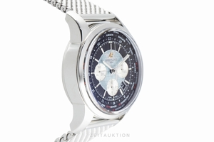 Breitling Transocean chronograph steel automatic Kal. B05 Ref. AB0510