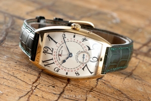 Franck Muller Curvex 18 ct gold automatic Ref. 2851Q