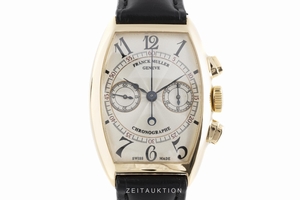 Franck Muller Casablanca chronograph 18 ct gold manual winding Kal. LWO 1870 Ref. 5850CC