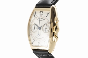 Franck Muller Casablanca chronograph 18 ct gold manual winding Kal. LWO 1870 Ref. 5850CC