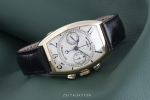 Franck Muller Casablanca chronograph 18 ct gold manual winding Kal. LWO 1870 Ref. 5850CC