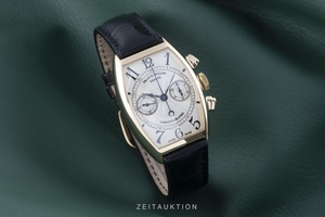 Franck Muller Casablanca chronograph 18 ct gold manual winding Kal. LWO 1870 Ref. 5850CC