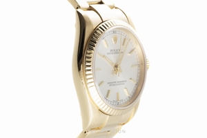 Rolex Oyster Perpetual 18 ct gold automatic Kal. 2230 Ref. 77488